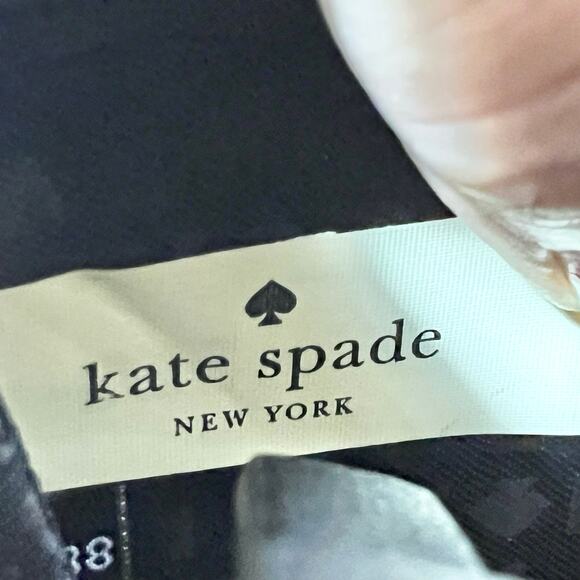 Kate Spade Briar Lane Quilted Leather Neda Zip Around Wallet Grey Keychain Used - Picture 6 of 10